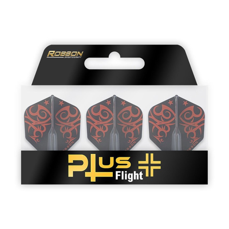 PLUMA ROBSON STD TRIBAL ROJA