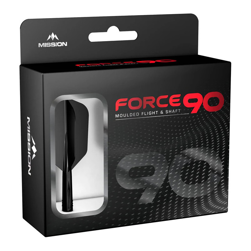 MISSION FORCE 90 SLIM NEGRA EN DARDOSNET.COM