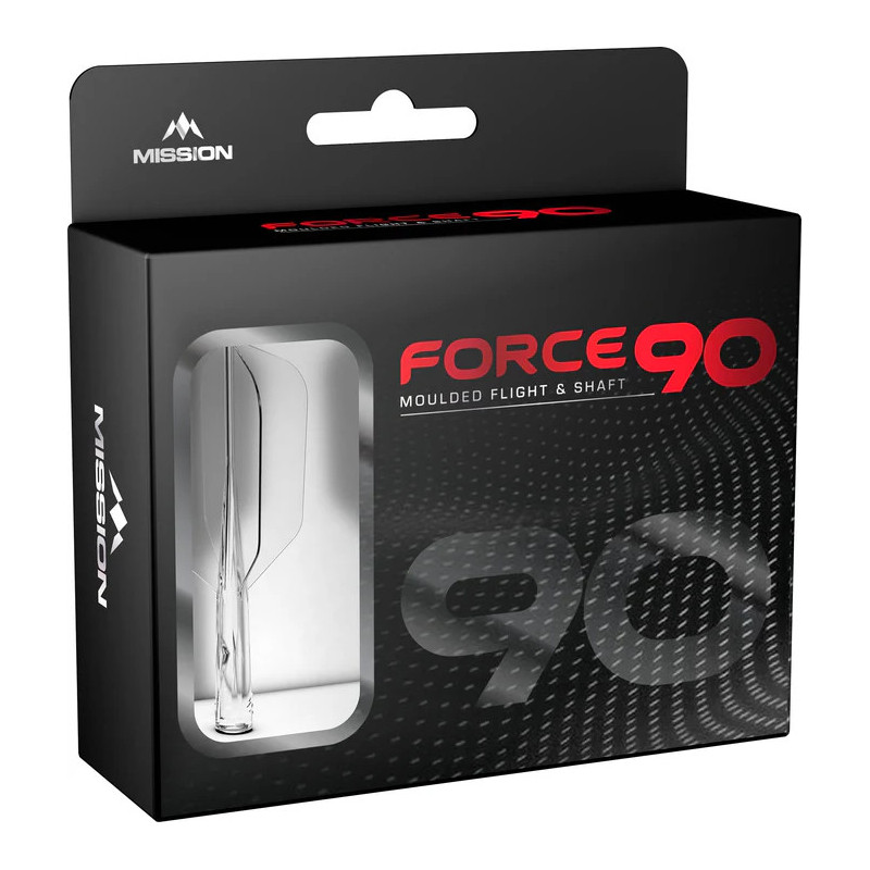 MISSION FORCE 90 SLIM CLEAR EN DARDOSNET.COM