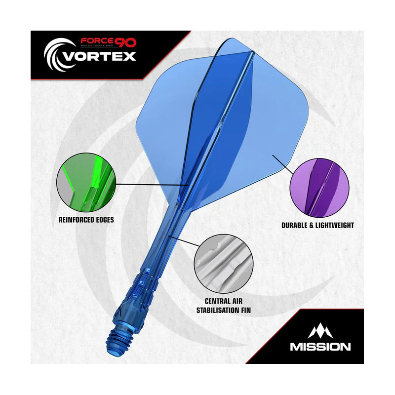 MISSION FORCE 90 VORTEX Nº2 TRANSPARENTE EN DARDOSNET.COM